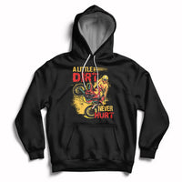 Dirt Bike Dirt Never Hurt Motocross Biker Hoodie - Wonder Print Shop