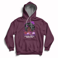 International Women's Day IWD Embrace Equity Black Girl Queen Women's History Hoodie - Wonder Print Shop