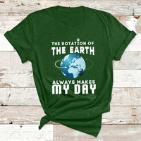 The Rotation Of The Earth T Shirt - Wonder Print Shop