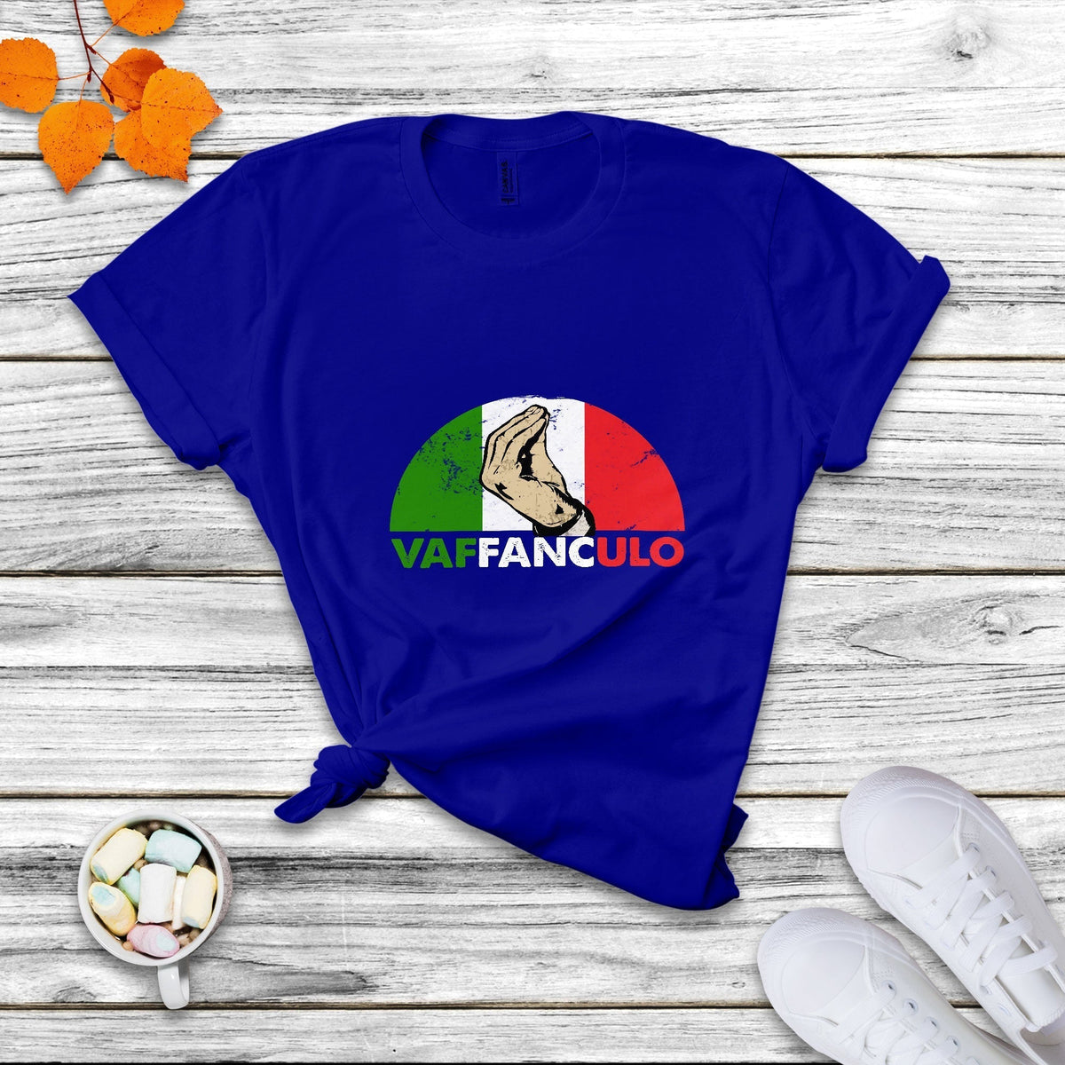Vaffanculo Have A Great Day Funny Sarcastic Italian Saying Slang Italia Flag Italian Pride T Shirt - Wonder Print Shop