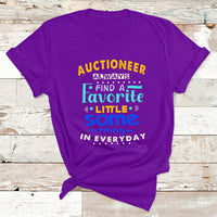Auctioneer Always Find A Favorite Little Some Thing In Everyday T Shirt - Wonder Print Shop