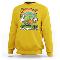 Shenanigans Coordinator St Patrick's Day Teacher Gnomes Sweatshirt - Wonder Print Shop