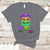 Peace Love Mardi Gras Mardi Gras Costume Carnival Masks T-Shirt - Wonder Print Shop