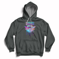 Colorful Peace Love Dragonflies Lovers Boho Mandala Hoodie - Wonder Print Shop