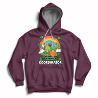 Shenanigans Coordinator St Patrick's Day Teacher Gnomes Hoodie - Wonder Print Shop