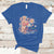 Happy Mother's Day Cute Floral Flowers For Womens Mom Grandma T Shirt - Wonder Print Shop