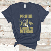 Proud American Veterans Patriotic Soldiers US Flag Pride T-Shirt - Wonder Print Shop