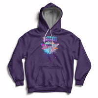 Colorful Peace Love Dragonflies Lovers Boho Mandala Hoodie - Wonder Print Shop