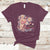 Happy Mother's Day Cute Floral Flowers For Womens Mom Grandma T Shirt - Wonder Print Shop
