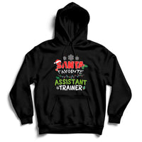 Santa Favorite Assistant Tranier Hoodie - Wonder Print Shop