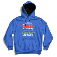 Santa Favorite Assistant Tranier Hoodie - Wonder Print Shop