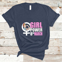 Happy International Womens Day 8 March Feminst Womens Rights T-Shirt - Wonder Print Shop