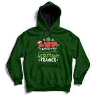 Santa Favorite Assistant Tranier Hoodie - Wonder Print Shop