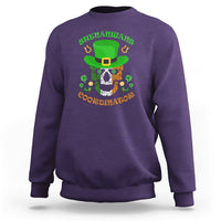 Shenanigans Coordinator St Patrick's Day Teacher Skull Sweatshirt - Wonder Print Shop