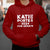 Katie Porter 2024 For US Senate California Democrat Senator - White Hoodie - Wonder Print Shop