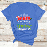 Santa Favorite Assistant Tranier T Shirt - Wonder Print Shop