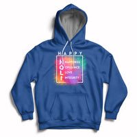 Happy Holi Meaningful Holi Definition H-O-L-I Holi India Festival Of Colors Hoodie - Wonder Print Shop