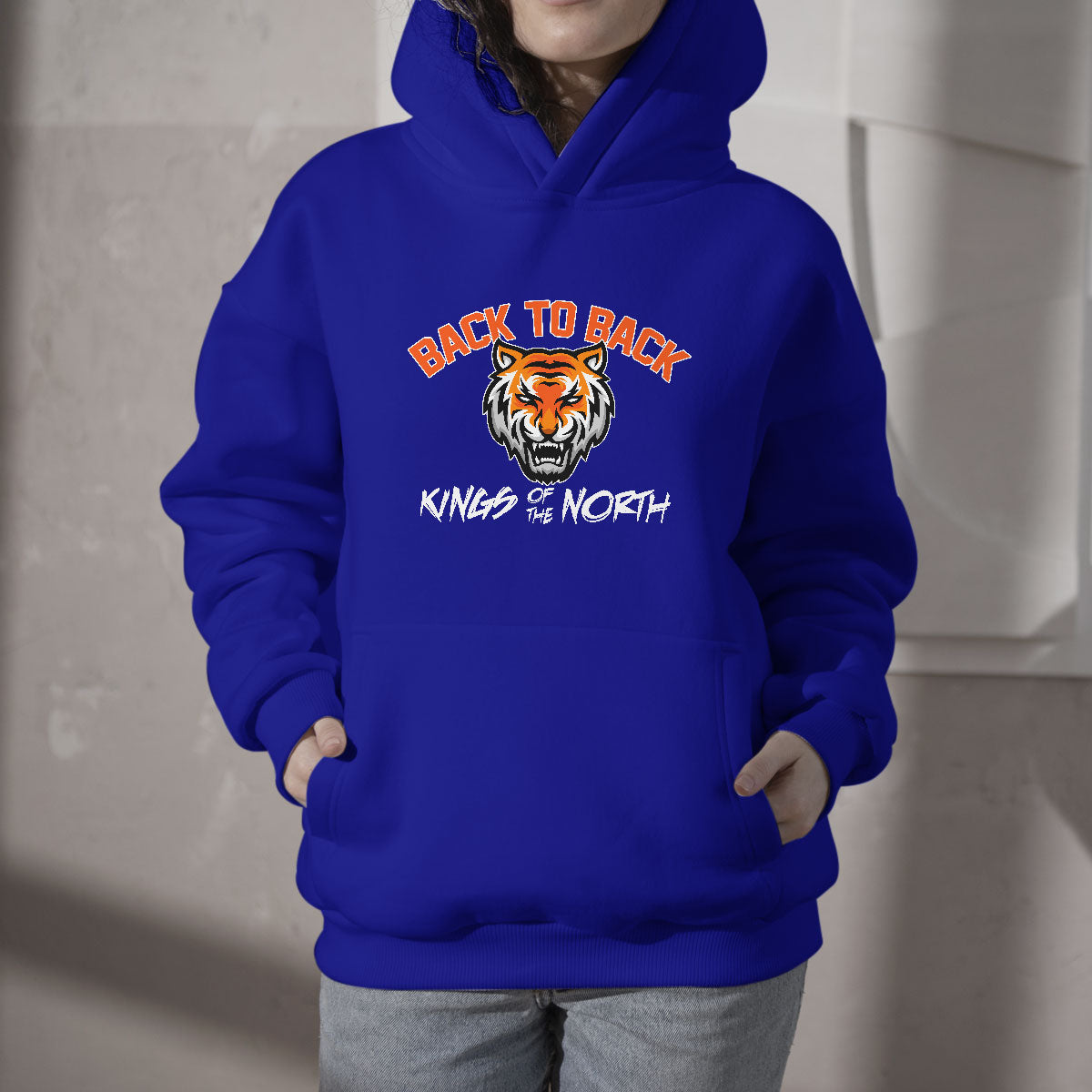 Back To Back Kings Of The North Fear Da Tiger 513 Hoodie - Wonder Print Shop
