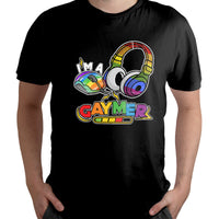 GAYMER LGBT Pride Gay Gamer Rainbow Controller Headphones, LGBT T Shirt - Wonder Print Shop