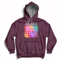 Happy Holi Meaningful Holi Definition H-O-L-I Holi India Festival Of Colors Hoodie - Wonder Print Shop