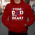 Dad Of A Heart Warrior CHD Congenital Heart Defect Awareness Hoodie - Wonder Print Shop