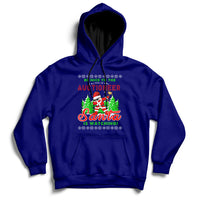 Be Nice To The Auctioneer Santa Is Watching Hoodie - Wonder Print Shop
