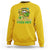 Thick Thighs Lucky Vibes Funny St Patrick's Day Leopard Lips Sweatshirt - Wonder Print Shop