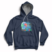 Light Up Blue Autism Awareness Autistic Include Support Hoodie - Wonder Print Shop