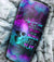 Personalized The Good Girl In Me Got Tired Fire Skull Tumbler