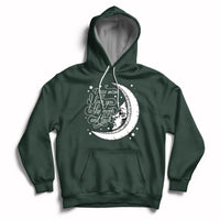 Dear Mom I Love You To The Moon Funny Mother's Day From Daughter First Motherhood Hoodie - Wonder Print Shop