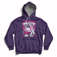 Never Underestimate A Woman With DD214 Proud Womens Veteran Hoodie - Wonder Print Shop