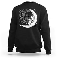 Dear Mom I Love You To The Moon Funny Mother's Day From Daughter First Motherhood Sweatshirt - Wonder Print Shop