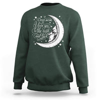 Dear Mom I Love You To The Moon Funny Mother's Day From Daughter First Motherhood Sweatshirt - Wonder Print Shop