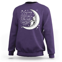 Dear Mom I Love You To The Moon Funny Mother's Day From Daughter First Motherhood Sweatshirt - Wonder Print Shop