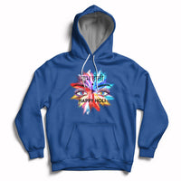 Happy Holi India Festival Of Colors For Women Girls India Hindu Gift Hoodie - Wonder Print Shop