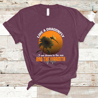 Like A Dragonfly I'm Drawn To The Sun And The Warmth Of Life T-Shirt - Wonder Print Shop
