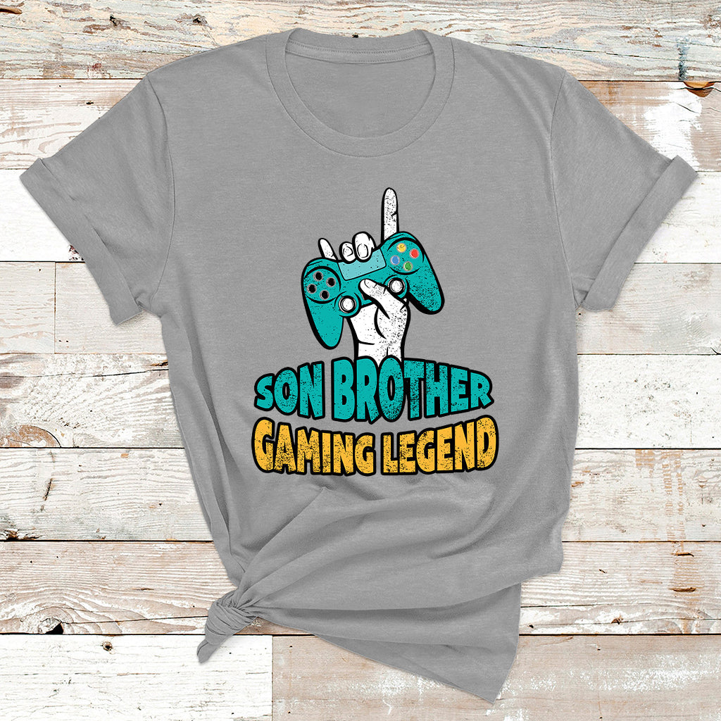 Gaming Gifts For Teenage Boys 8-16 Year Old Christmas Gamer T Shirt - Wonder Print Shop