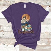Booktrovert Definition Books Funny Book Lover Meaning Reader Reading Girl Womens T Shirt - Wonder Print Shop