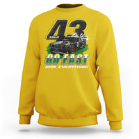 Go Fast Risk Everything Block 43 The Wild Story Rally Racing Sweatshirt - Wonder Print Shop