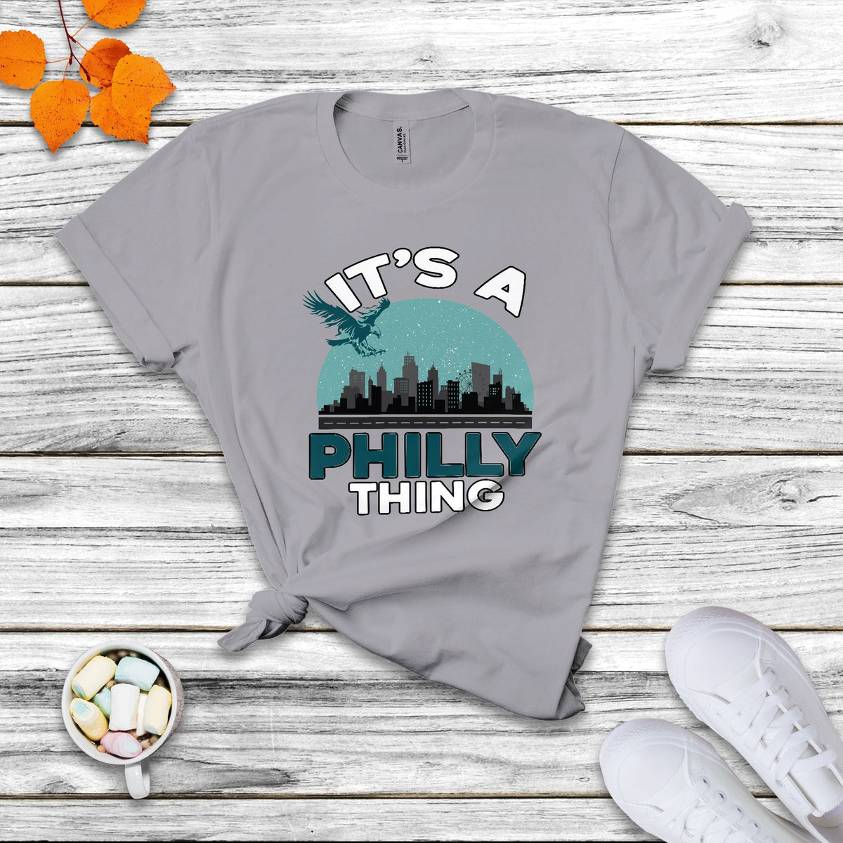 We Are From Philly And We Fight No One Like Us We Don't Care T Shirt - Wonder Print Shop