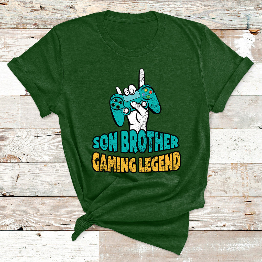 Gaming Gifts For Teenage Boys 8-16 Year Old Christmas Gamer T Shirt - Wonder Print Shop