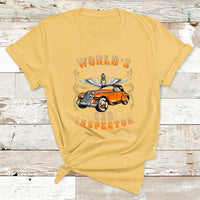 World's Best Car Inspector T Shirt - Wonder Print Shop