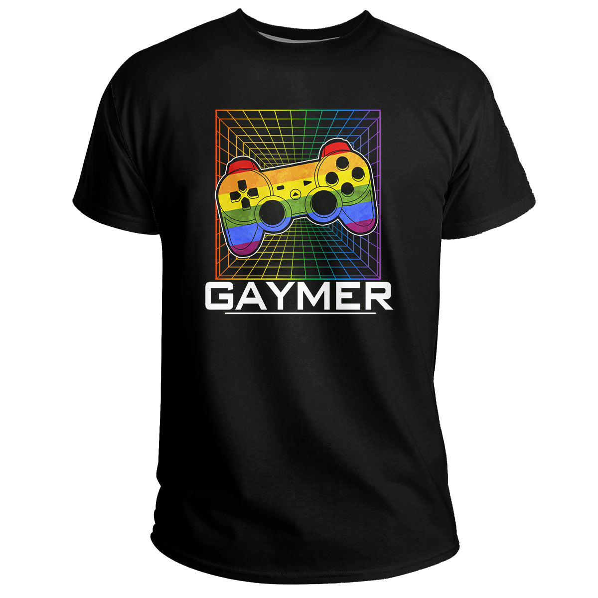 GAYMER LGBT Pride Gay Gamer Rainbow Controller, LGBT T Shirt - Wonder Print Shop