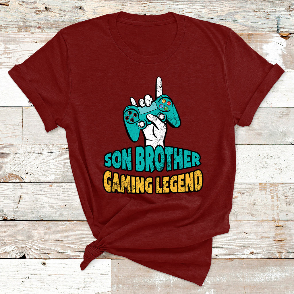 Gaming Gifts For Teenage Boys 8-16 Year Old Christmas Gamer T Shirt - Wonder Print Shop