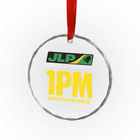 1PM Andrew Holness Crystal Glass Ornament Support JLP Jamaica Labour Party - Wonder Print Shop