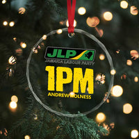 1PM Andrew Holness Crystal Glass Ornament Support JLP Jamaica Labour Party - Wonder Print Shop