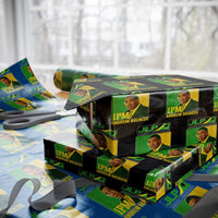1PM Andrew Holness JPL Supporter Wrapping Paper Roll Jamaica Labor Party Jamaican Political Pride - Wonder Print Shop