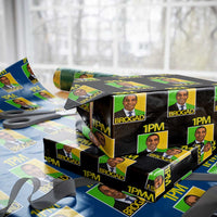 1PM BROGAD JLP Supporter Andrew Holness Wrapping Paper Roll Jamaica Labor Party Politics - Wonder Print Shop