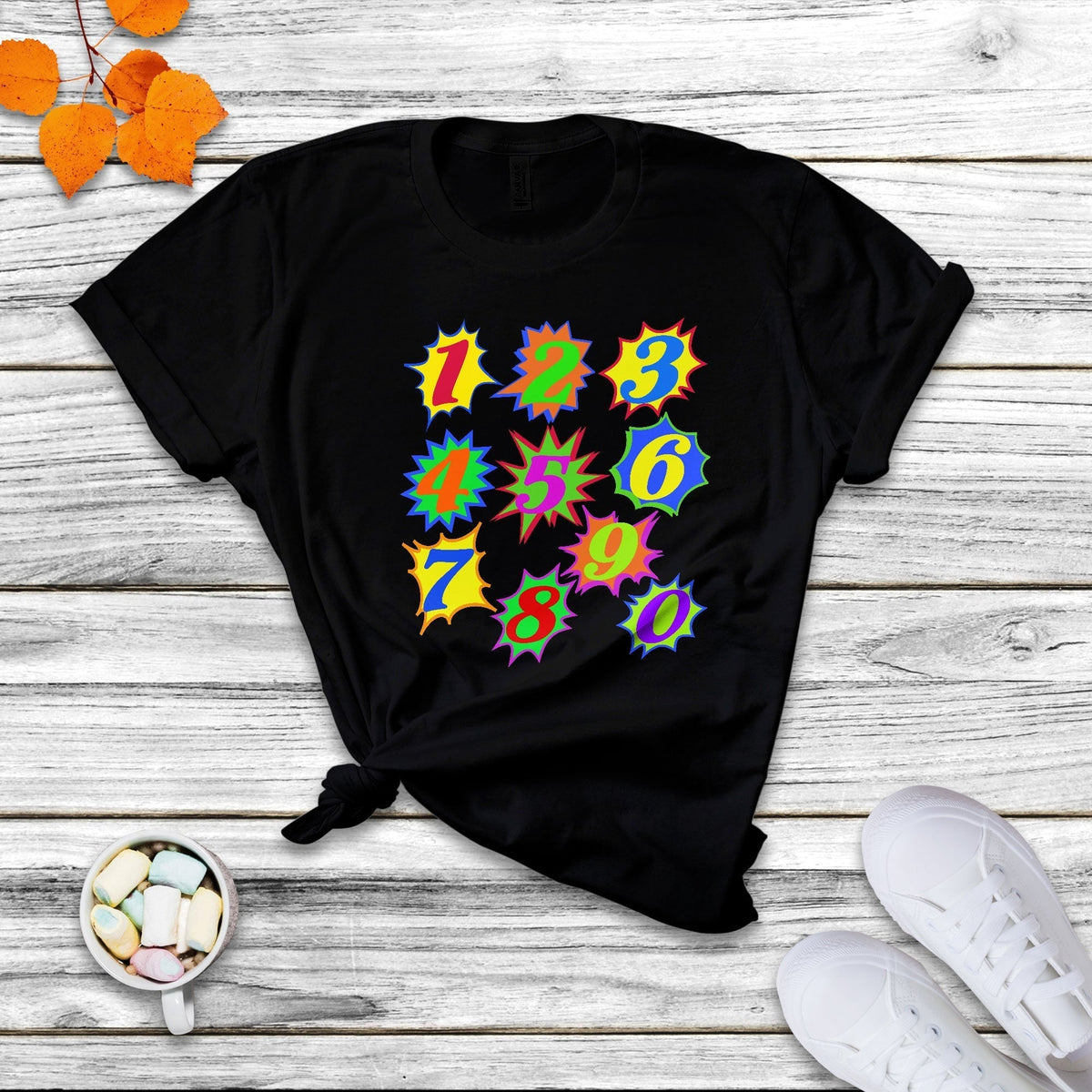 Number Day Math Day Numbers Costume Let's Have Fun With The Numbers T Shirt - Wonder Print Shop
