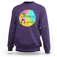 What Makes You Different Is Beautiful Gnome Autism Support Sweatshirt - Wonder Print Shop